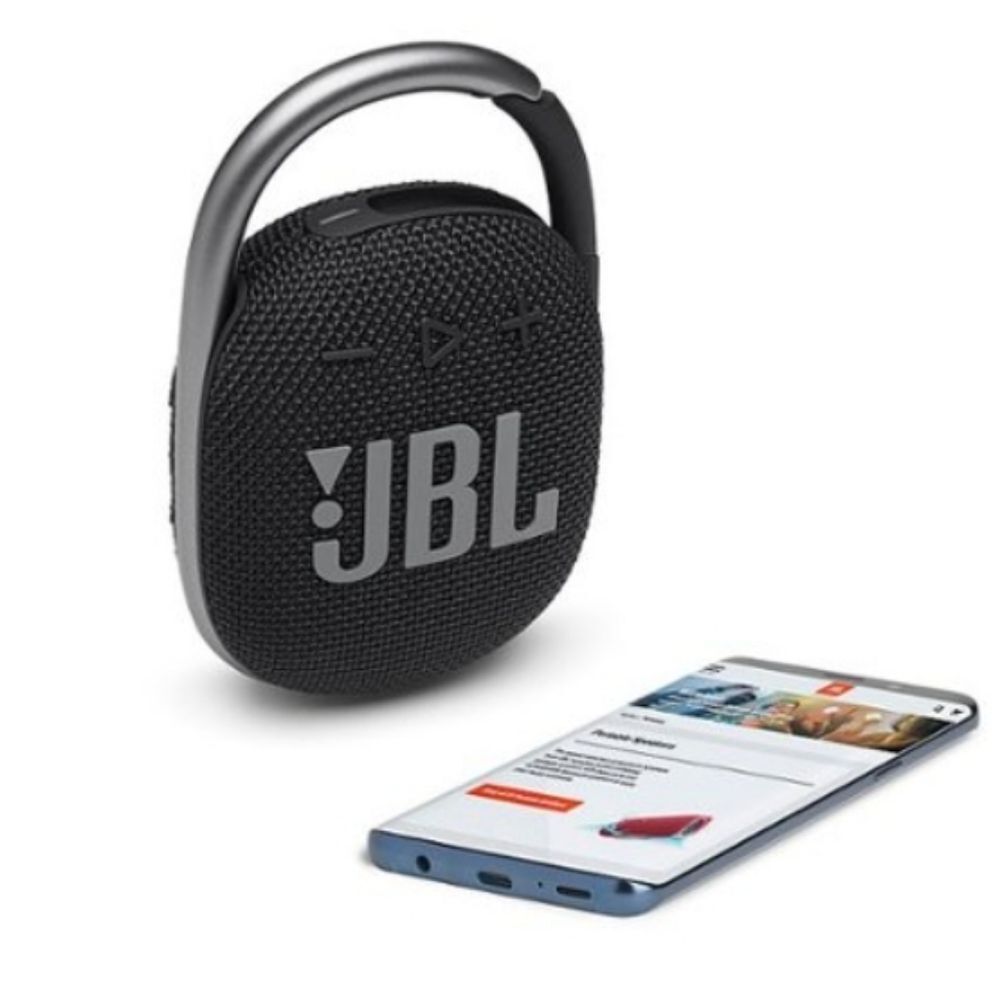 JBL Clip‎ 4 Portable Bluetooth Speaker- Black